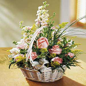 Cedar Knolls Florist | Larkspur Basket