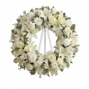 Cedar Knolls Florist | White Wreath